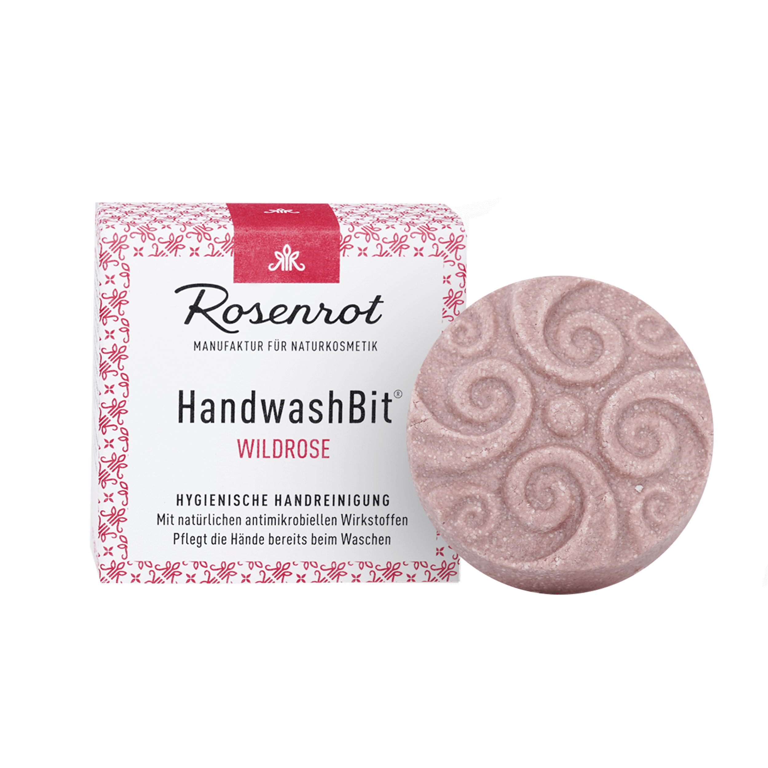 HandwashBit® - feste Waschlotion Wildrose