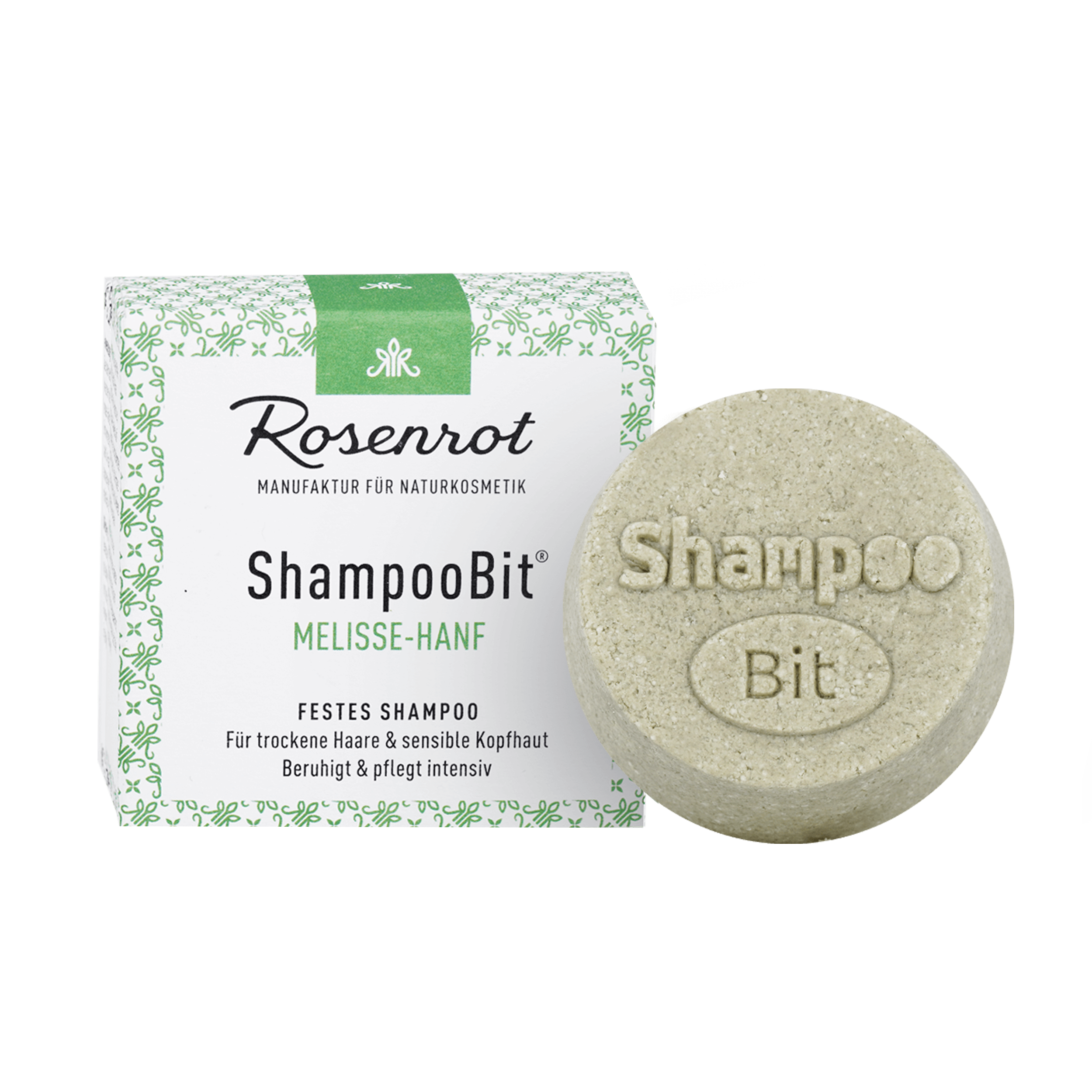ShampooBit® - festes Shampoo Melisse-Hanf 100%vegan