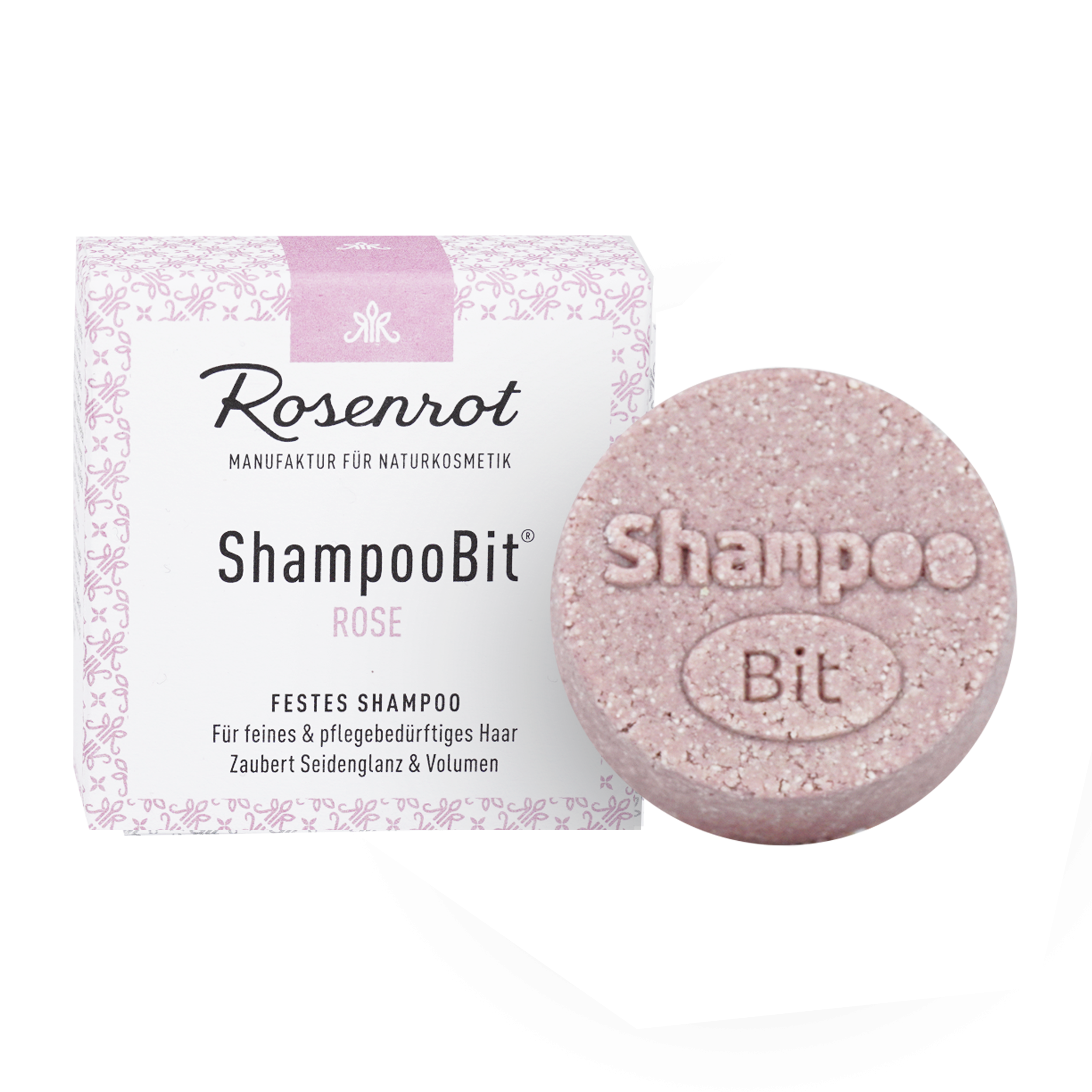 ShampooBit® - festes Shampoo Rose 100%vegan