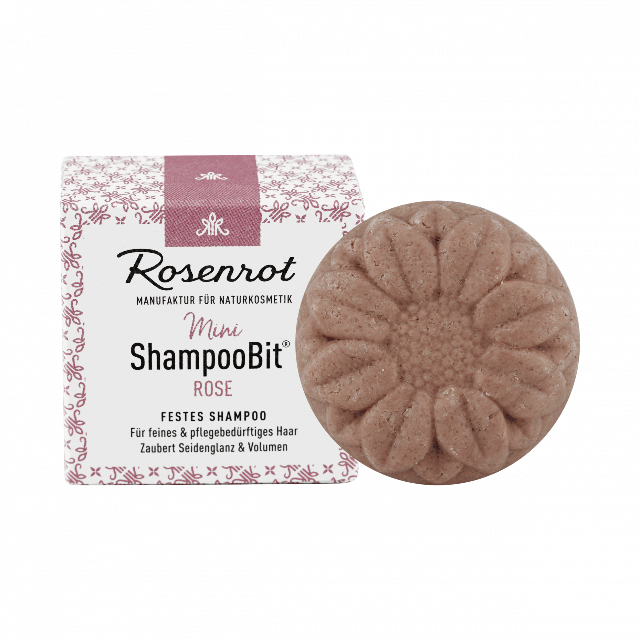 ShampooBit® Mini - festes Shampoo Rose 100%vegan