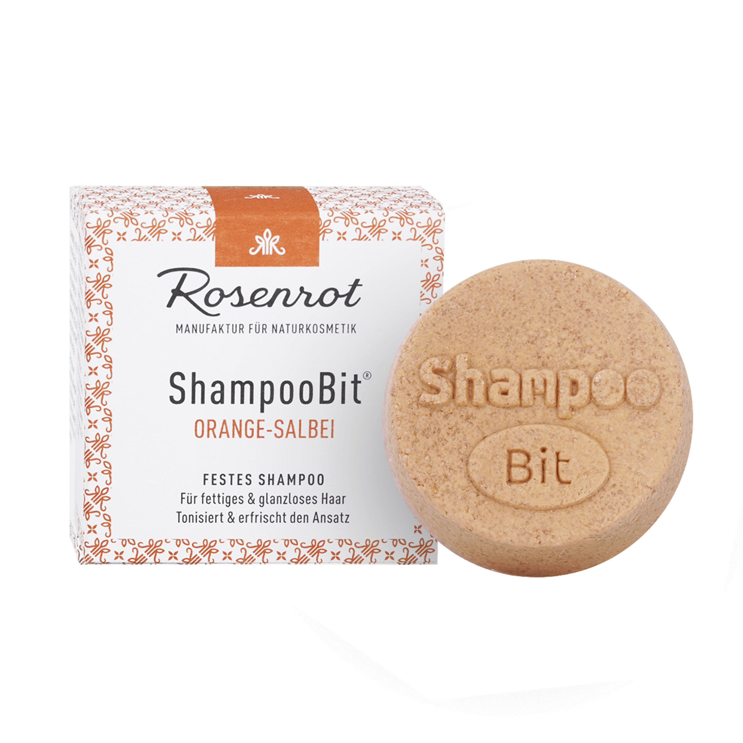 ShampooBit® - festes Shampoo Orange-Salbei 100%vegan