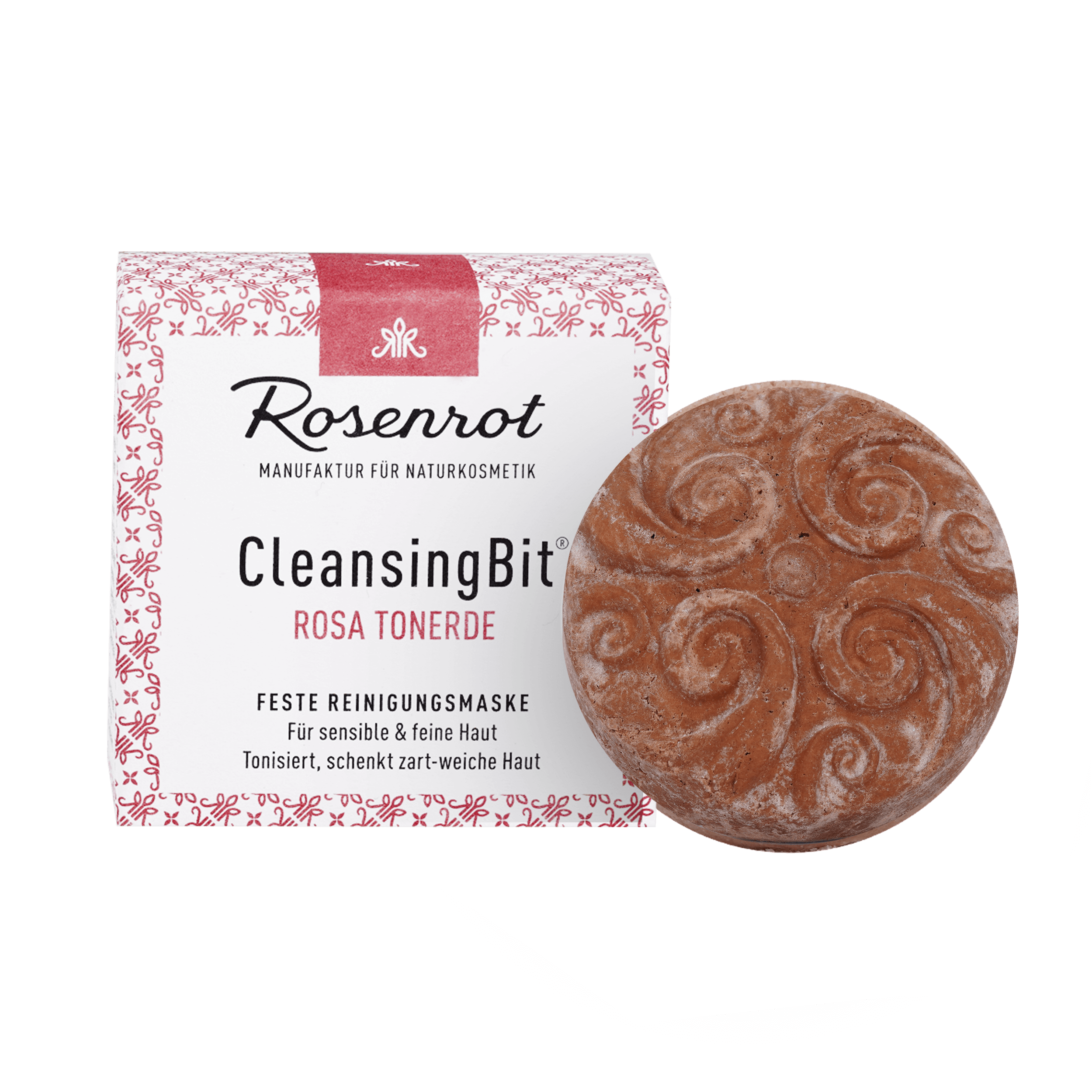 CleansingBit® mit rosa Tonerde 100%vegan